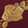Торжокские золотошвеи / Eyeglass case "Rosa Alba"