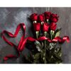 Опт-картина / Painting by numbers 40x50 Red roses