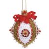 Ensemble pour la créativité Bal du Nouvel An à partir de paillettes "Fiery sunset"