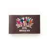 Business card holder "Youth Day" chocolate