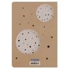 BRAUBERG / Notebook 40 l. checkered cover CRAFT, beige paper 70 g / m2, stitching, А5 (147х210 mm), SPACE TRAVELER / 10 pcs.