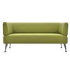 GARTLEX / Soft three-seater sofa "Nord", "V-700", 1560x720x730 mm, with armrests, eco-leather, light green