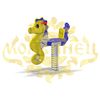 Молвинец / Spring rocking chair for children from 3 to 7 years old