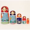 Хохлома Оптом / Matryoshka "Zagorskaya" 5 dolls