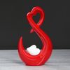 Керамика ручной работы / Figurine "Heart" 38 cm