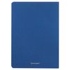 BRAUBERG / Notebook 48 y. checkered cover leatherette matting, stitching, A5 (147x210mm), BLUE, MOVE / 10 pcs.