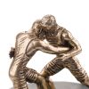 Золотая антилопа / Composition "Fighters" on a stone