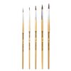 BRAUBERG brushes, set of 5 PCs (made of cloth pony round № 1, 2, 3, 4, 5), blister