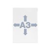 DURABLE / Durable / File transparent glossy, density 0.3 mm, A3 Transparent