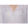 Снежинка / Snowflake / Night shirt for women "Sweet fantasies" of a straight silhouette, raglan sleeve