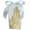 Sculpture of white chocolate "bride and Groom"