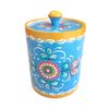 Беломорские узоры / Wooden barrel "Shenkur blue painting" 12 cm