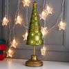 Сималенд / Souvenir "Green Christmas tree-cone with gold patterns and gold star"