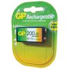 GP / Rechargeable battery Krona (20R8H, 6F22) Ni-Mh, 200 mAh, 1 pc. in blister