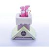 Christmas toy "House with legs of Santa Claus"
