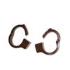 Cuffs of dark chocolate