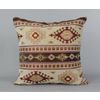 Vernissage of History / Pillow made of furniture ethno fabric