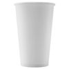 FORMATION / Disposable glasses 400 ml, SET of 50 pcs., Paper single-layer, white, cold / hot