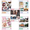 HATBER / Notebook, А5, 48 sheets, staple, cage, cardboard cover, "Happy days" / 10 pcs.