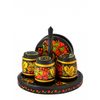 Золотая Хохлома / Set for spices "To taste", 4 pieces