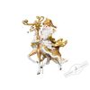 Holiday Classics / Christmas toy "Santa on a reindeer"
