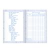 BRAUBERG / Diary for a music school 48 sheets, hard leatherette cover, stamping foil, black / 10 pcs.