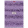 HATBER / Notizbuch A4, 96 Blatt, Kamm, Käfig, Kartoneinband, "Simple design" / 4 Stk.