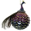 Kaemingk / Bola vintage Peacock Orly 8 cm, vidro