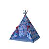 ДомМой / Wigwam "Blue steering wheels" with a rug