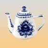 Галактика г.Гжель / Square teapot