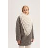 Оренбургский Пуховый Платок / Openwork downy shawl, ecru color