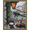 Опт-картина / Mosaico diamante 40x50, strass rotondi cortile greco
