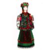 Потешный промысел / Porcelain souvenir doll "Poltava province. Ukrainian girlish costume, late 19th - early 20th century"