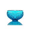 Гусевской Хрустальный завод / Crystal salad bowl "Fars" turquoise