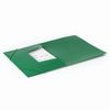 Folder on elastics BRAUBERG "Office", green, up to 300 sheets, 500 µm
