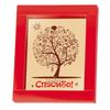 Chocolate greeting card "Thank you!"
