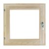Добропаровъ / Window, 50 × 50 cm double glass, pine needles