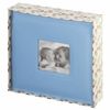 Photo album BRAUBERG "Cute Baby" for 200 photos 10x15 cm, under the skin, paper pages, box, blue