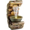 Kaemingk / Decorative fountain Goldstein 80 cm with LED lighting