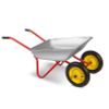 Wheelbarrow garden
