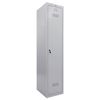 Metal cabinet for clothes BRABIX "LK 11-40", STRENGTHENED, 1 section, 1830х400х500 mm, 20 kg