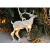 Ленивые Бобры / Lazy Beavers / A set of mirrored Christmas tree decorations "Siberia inside" big in a gift box