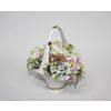 Дельта-Х / Souvenir "Basket with flowers" var.4 (with handle), parian