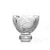 Гусевской Хрустальный завод / Crystal vase for fruit "Slava" colorless