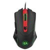 REDRAGON / Wired gaming mouse Pegasus, USB, 7 buttons + 1 wheel-button, optical, black