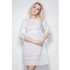 Снежинка / Snowflake / Women's night shirt "Sweet fantasies" raglan sleeve