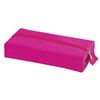 Hộp bút chì-mỹ phẩm BRAUBERG, polyester, "Rainbow", màu hồng, 20x6x4 cm