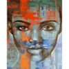 Опт-картина / Painting by numbers 40x50 Paints on the face