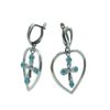 Жемчужина / Earrings 30109 "The Rosary"