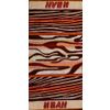 Terry bath towel named "Ivan" size 100 * 50 jacquard